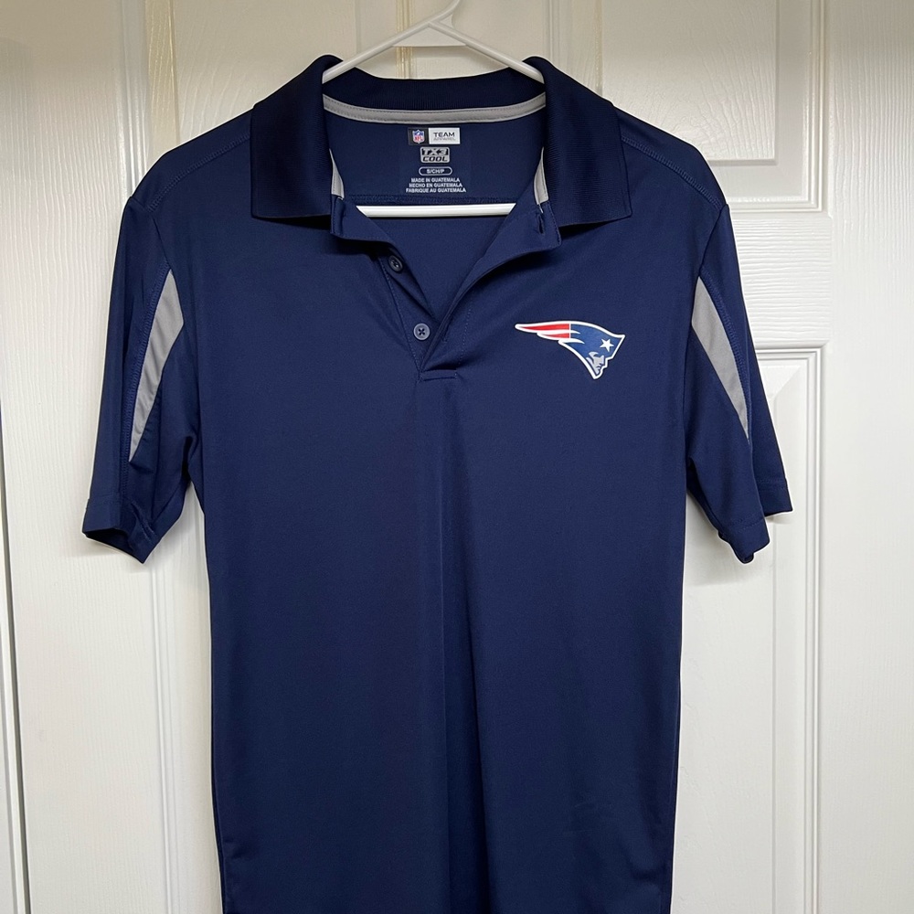 NFL Patriots Dry-fit Golf Shirt